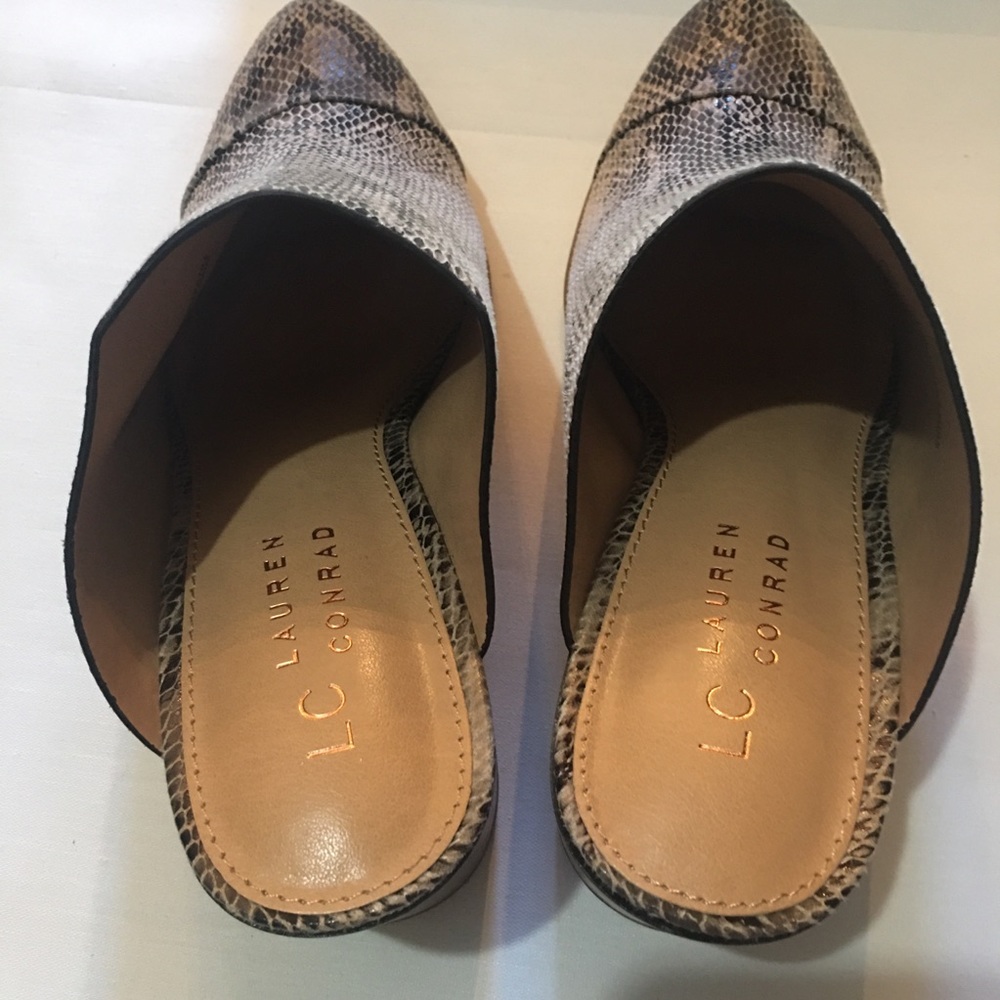 LC Lauren Conrad Ginseng Women's Slip-on Mules - Picture 8 of 11